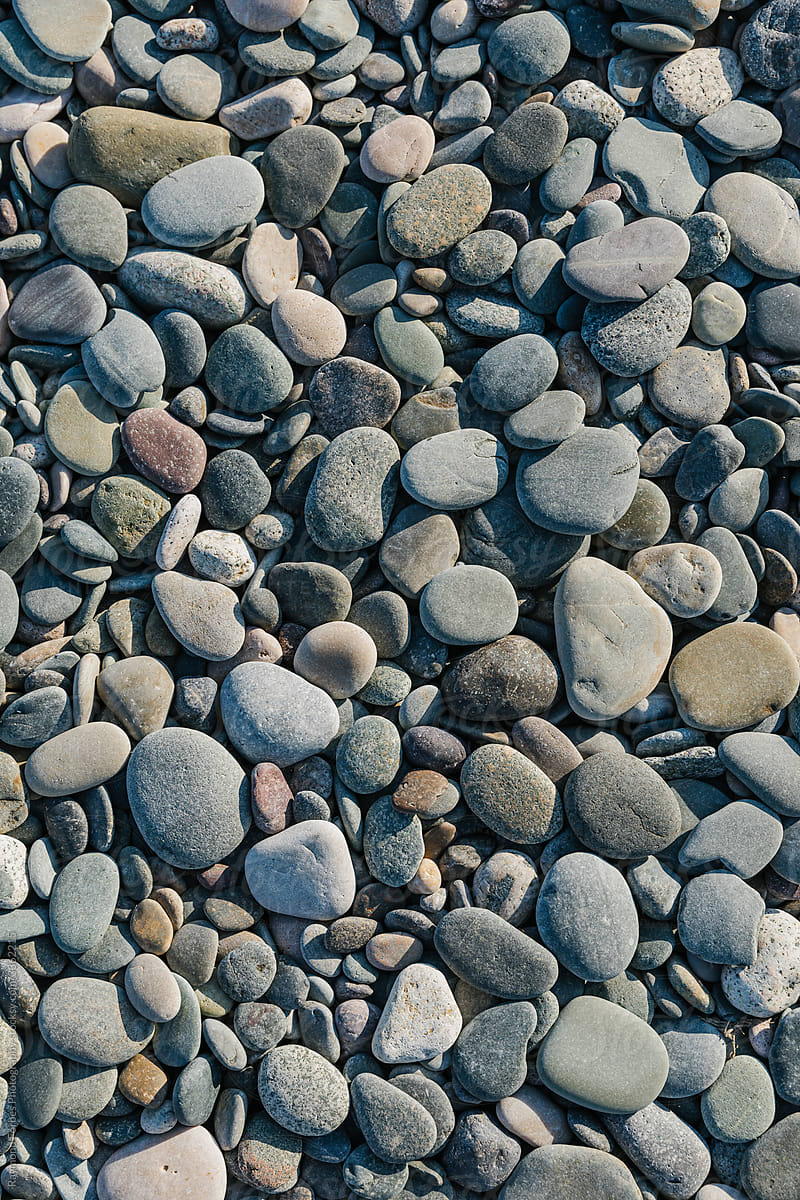 Smooth Round Beach Stones