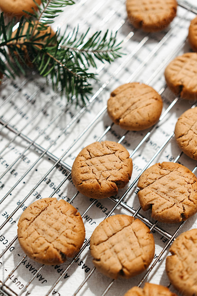 Homemade Christmas cookies.