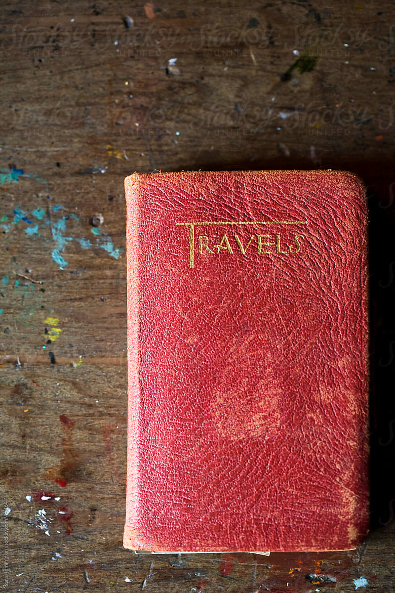 Travel Journal on Desk