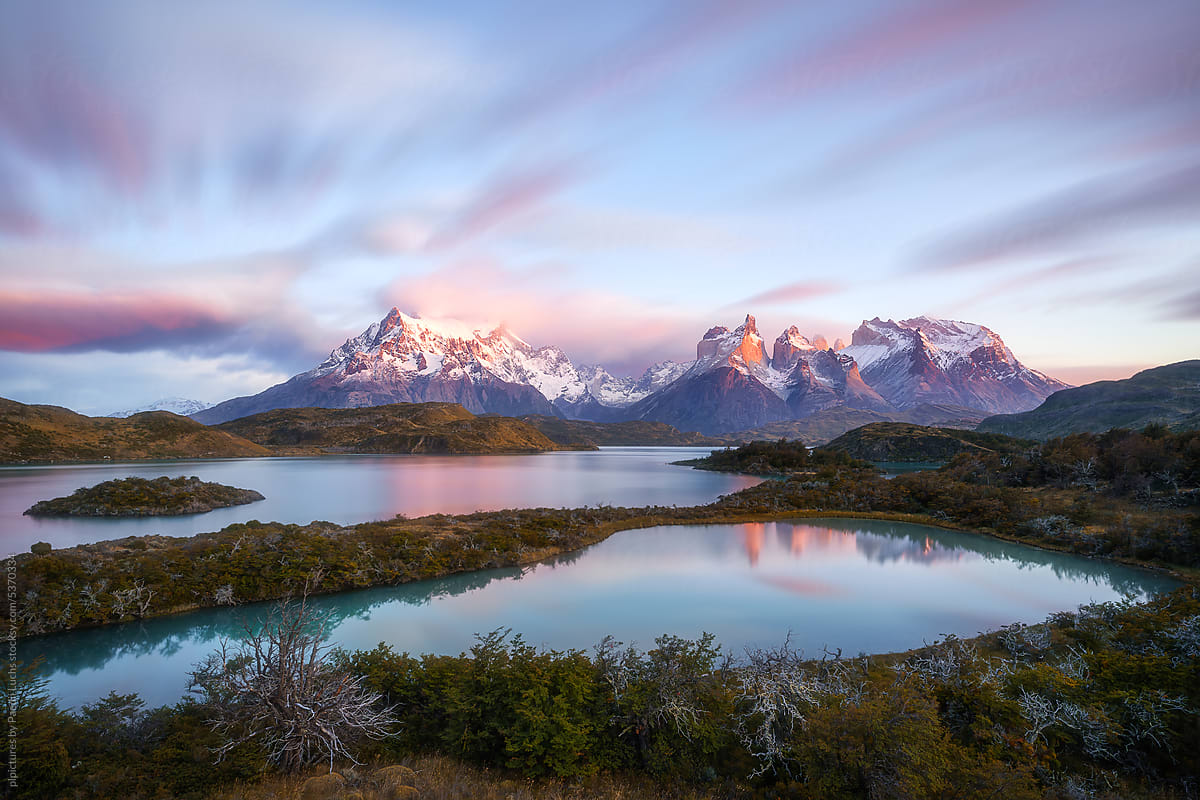 Dreamy Patagonia morning