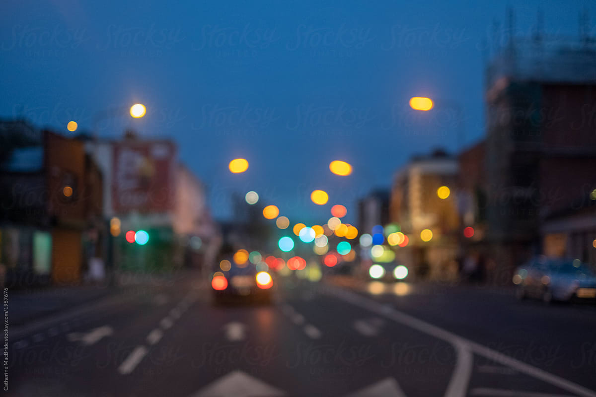 The city\'s a blur...(Clanbrassil Street)