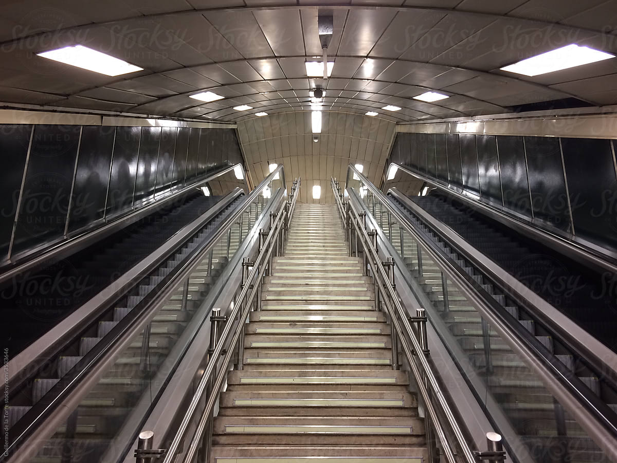 Tube stairs