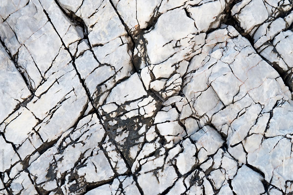 cracked rock material background