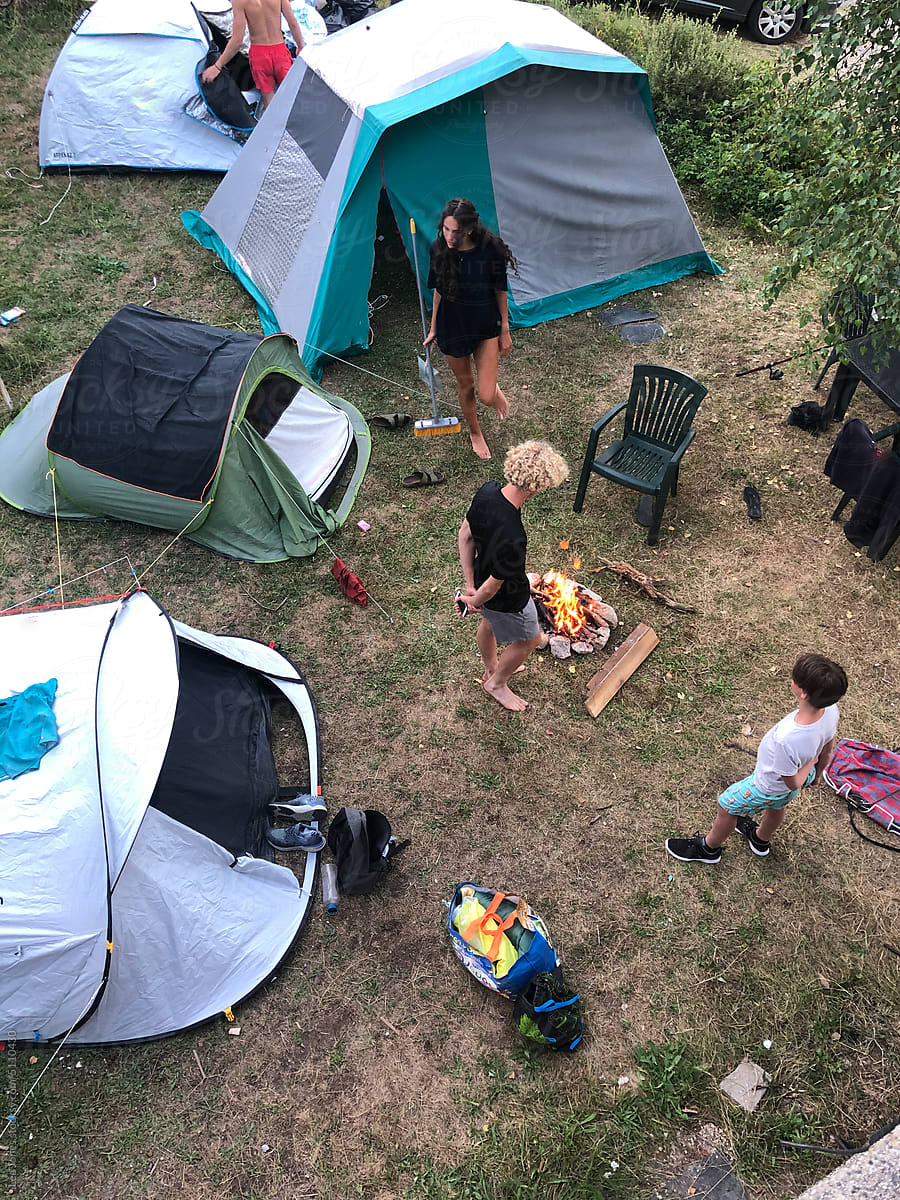 UGC teens camping
