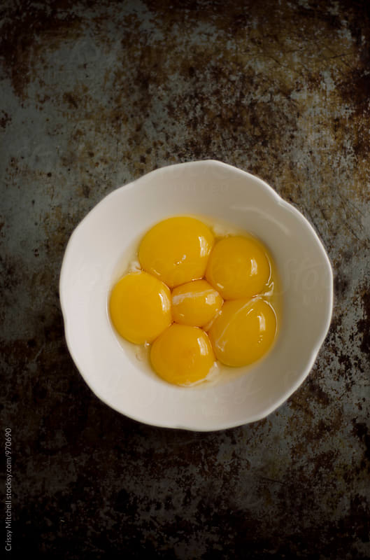 egg yolks