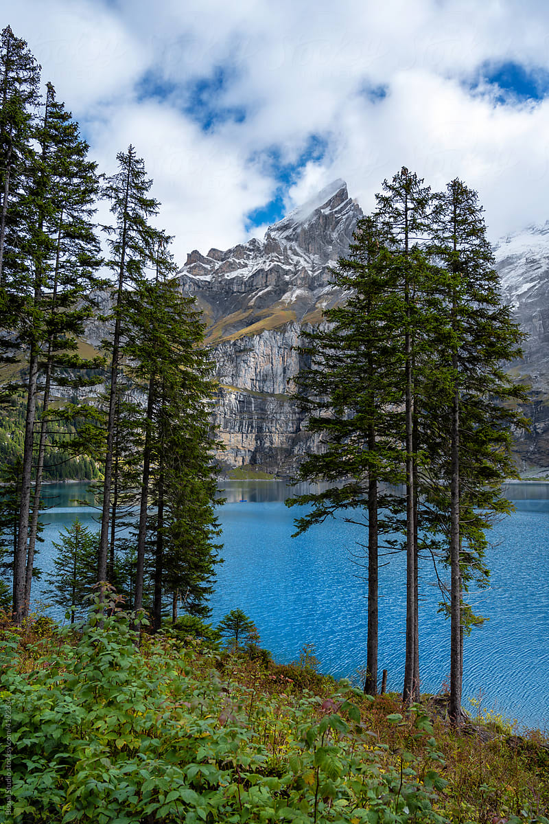 Swiss Alpine Lake