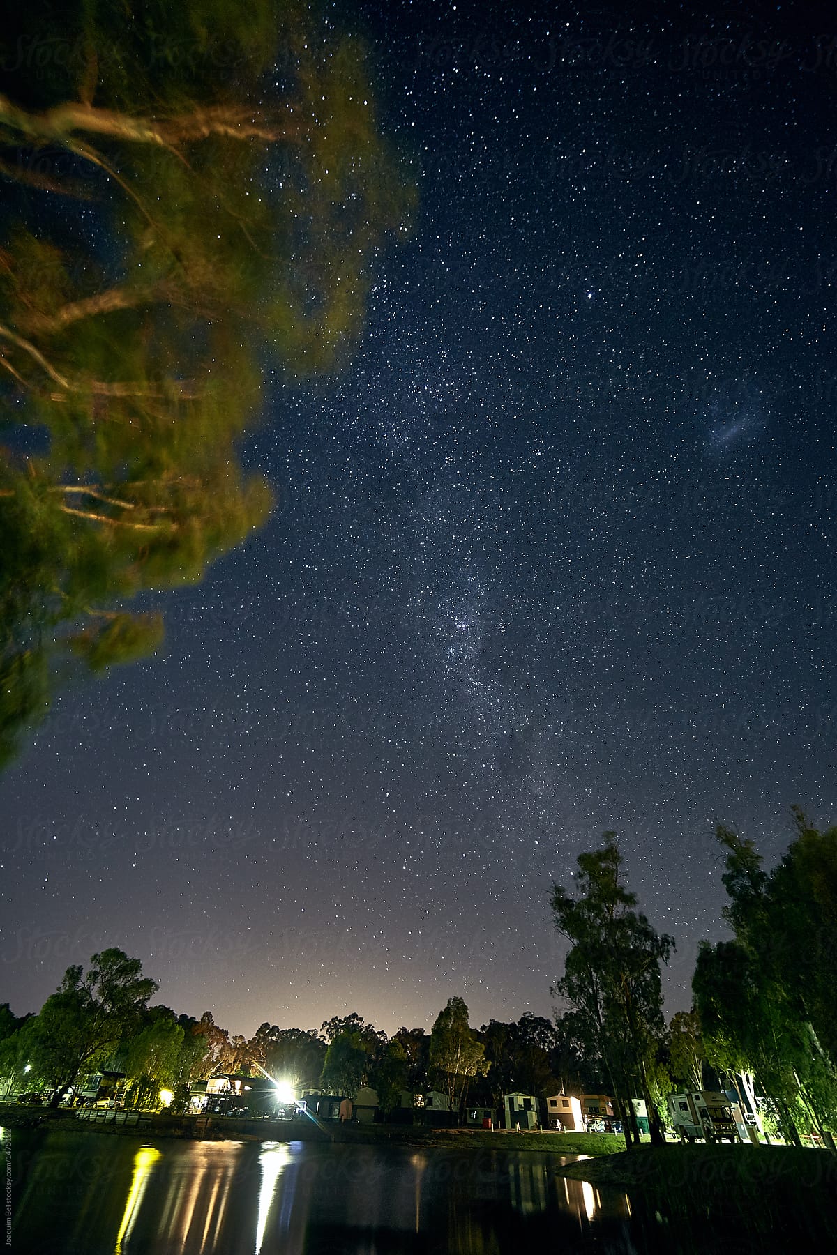 Milky Way over the Murray River