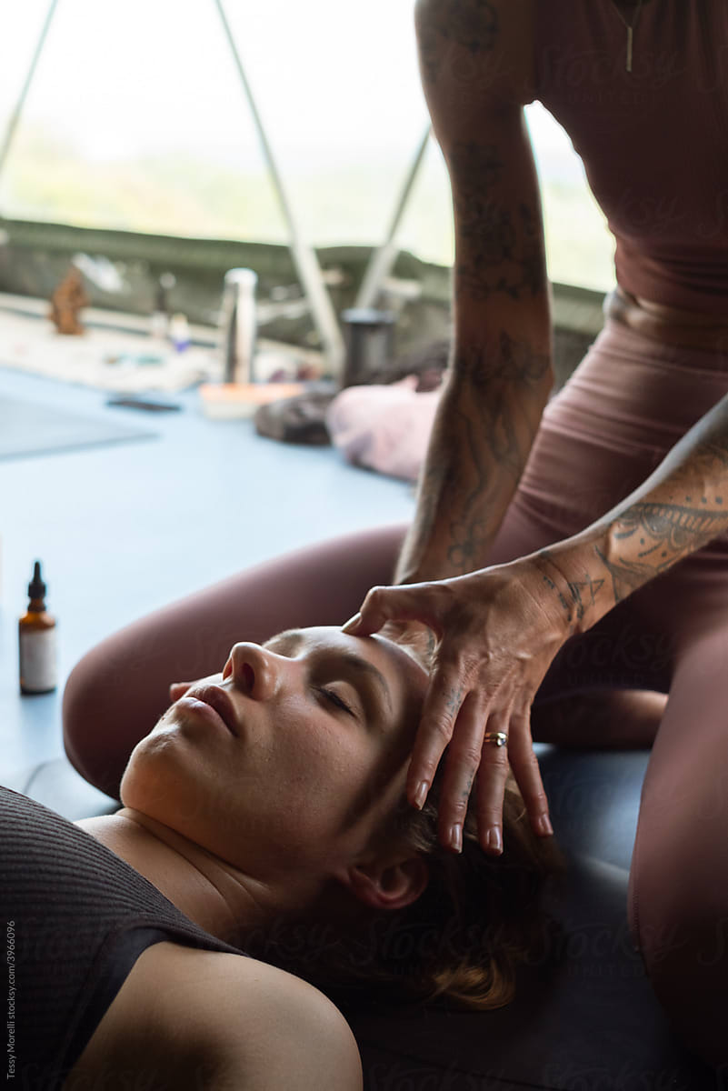 Therapeutic treatment wellness yoga meditation