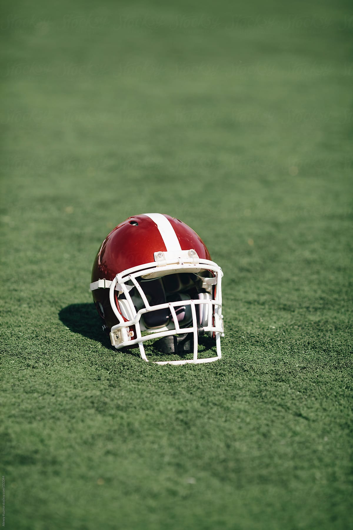 American football helmet