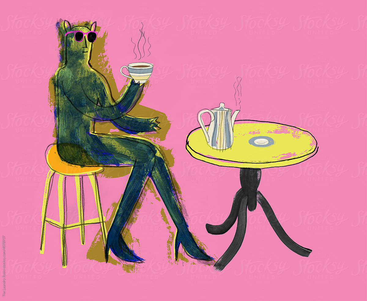 Coffee Break Illustration
