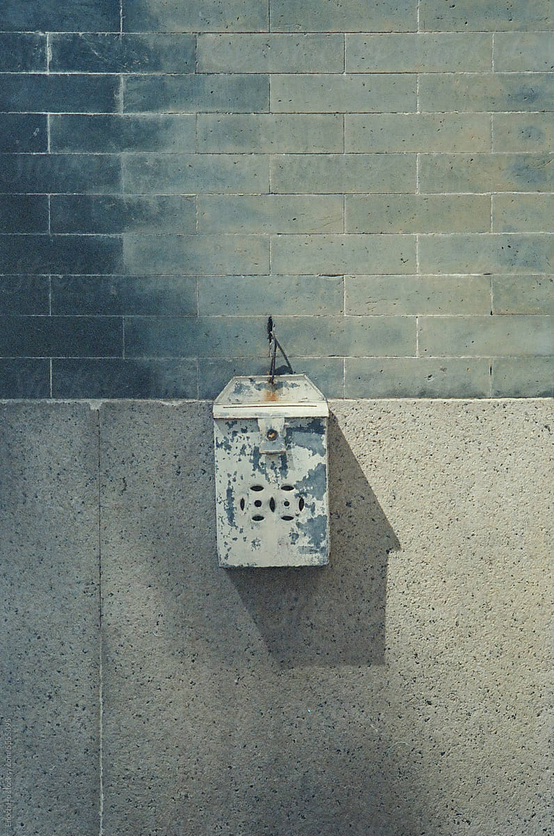 Old Chinese Letter Box