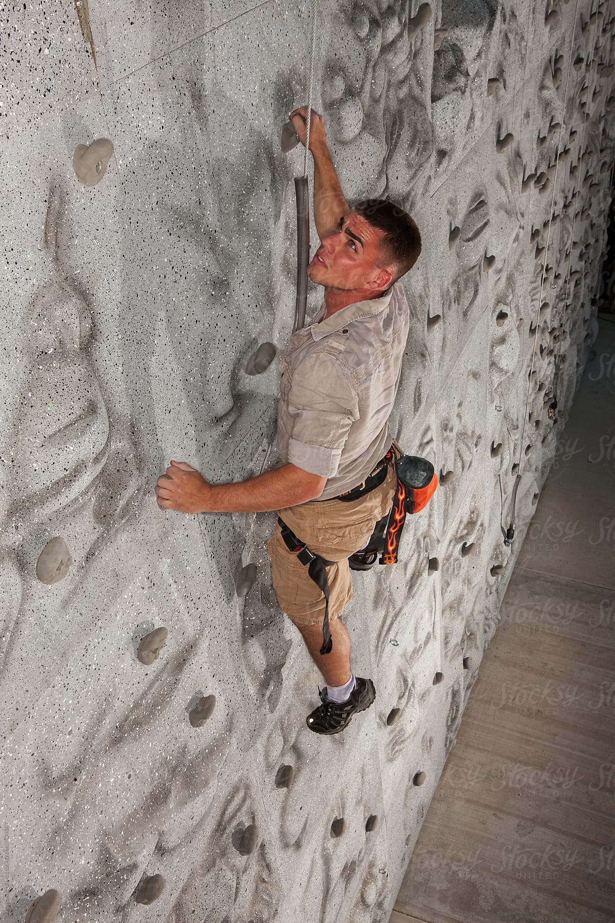 Rock Wall Climber