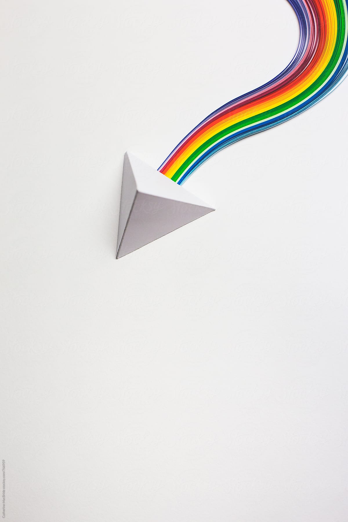 Paper Prism and Paper Rainbow...