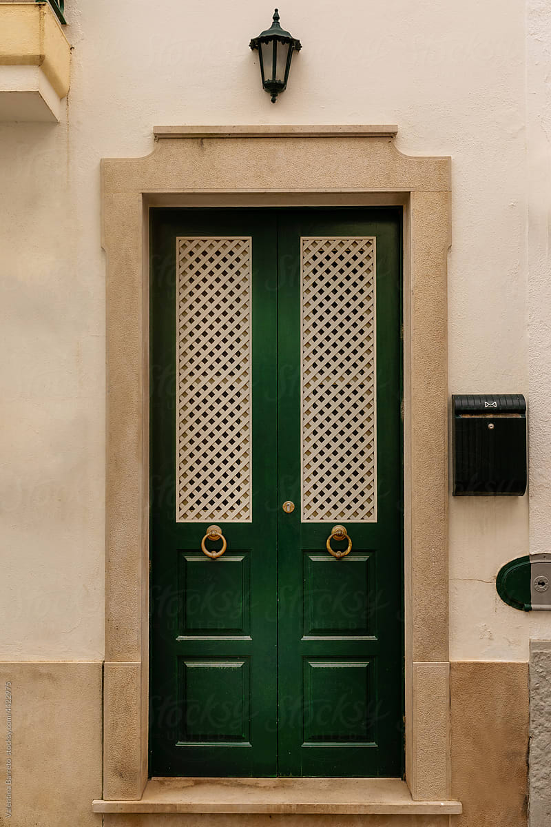 Portuguese style house door