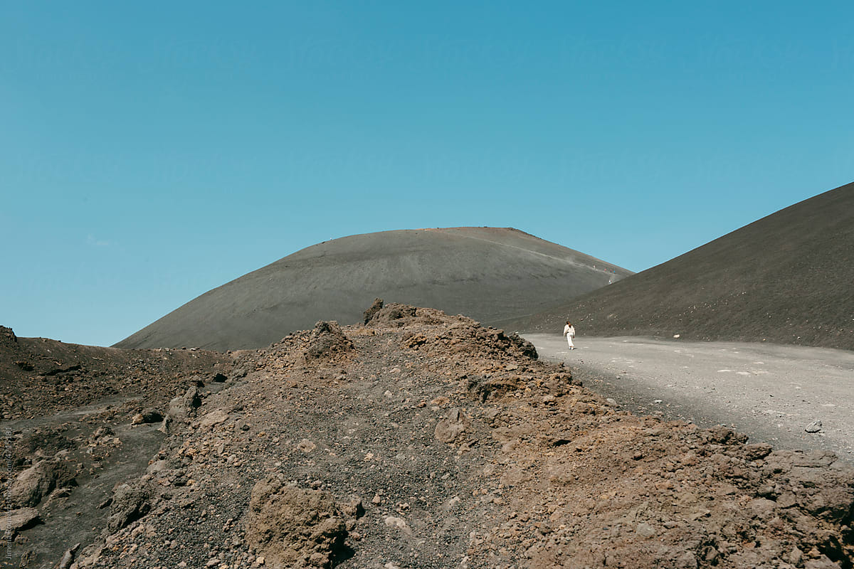 Landscape of Mount Etna