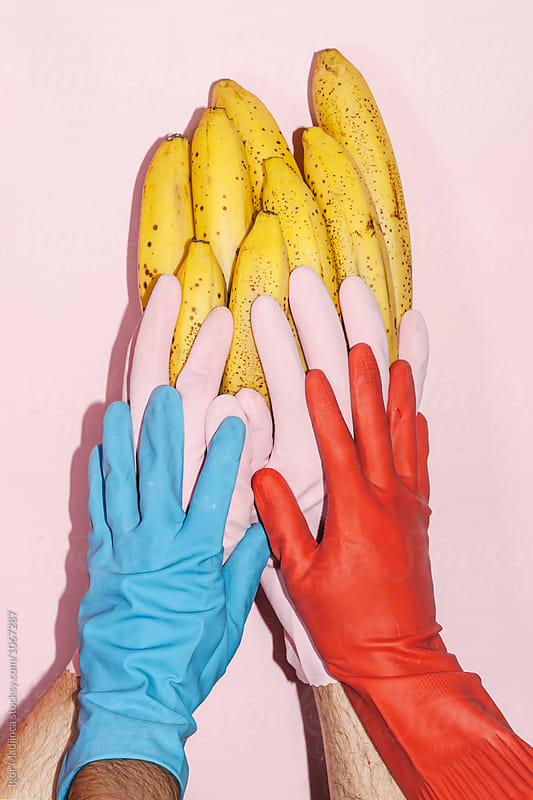 bananas,food,colorful,touch, love, maintenance,sex, cleaning
