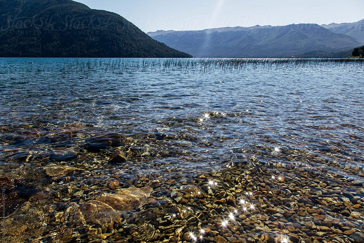 Lake in Tronador Area Patagonia Argentina