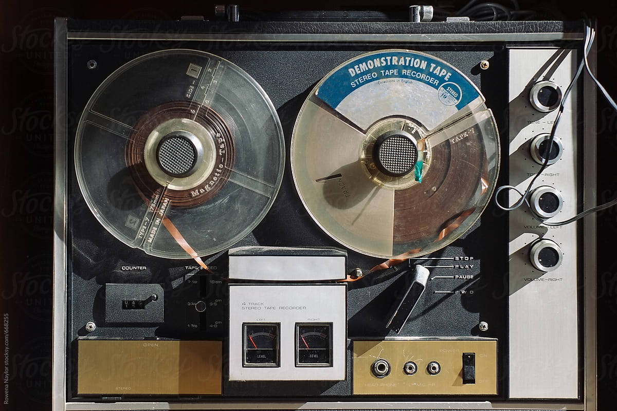 Vintage Reel-to-reel Tape Deck by Stocksy Contributor Rowena Naylor -  Stocksy
