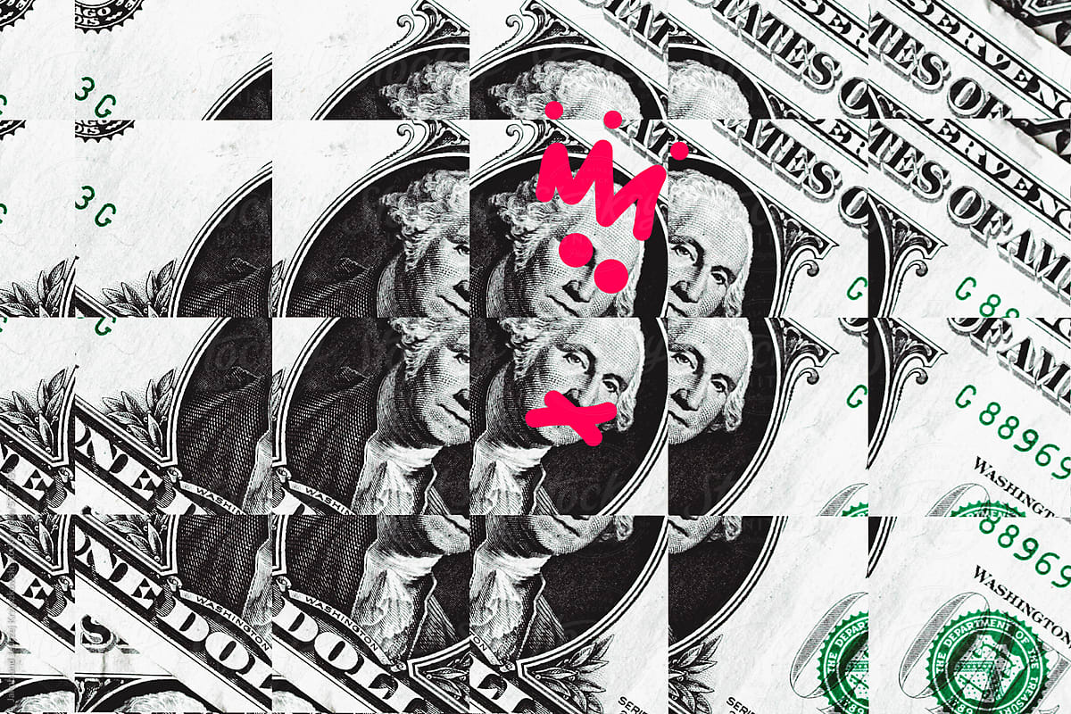 Capitalism money king artwork