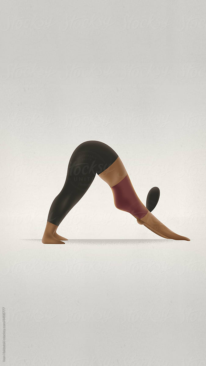 Woman Practicing Advanced Yoga Pose by Stocksy Contributor