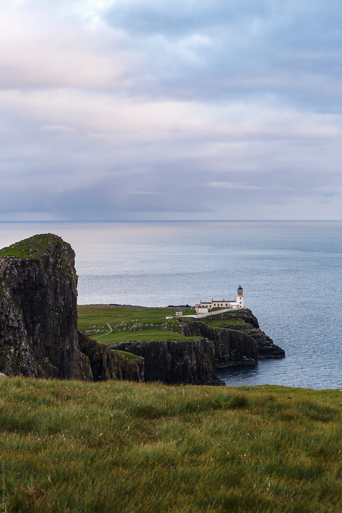 Lighthouse at Neist Point on the Isle of Skye