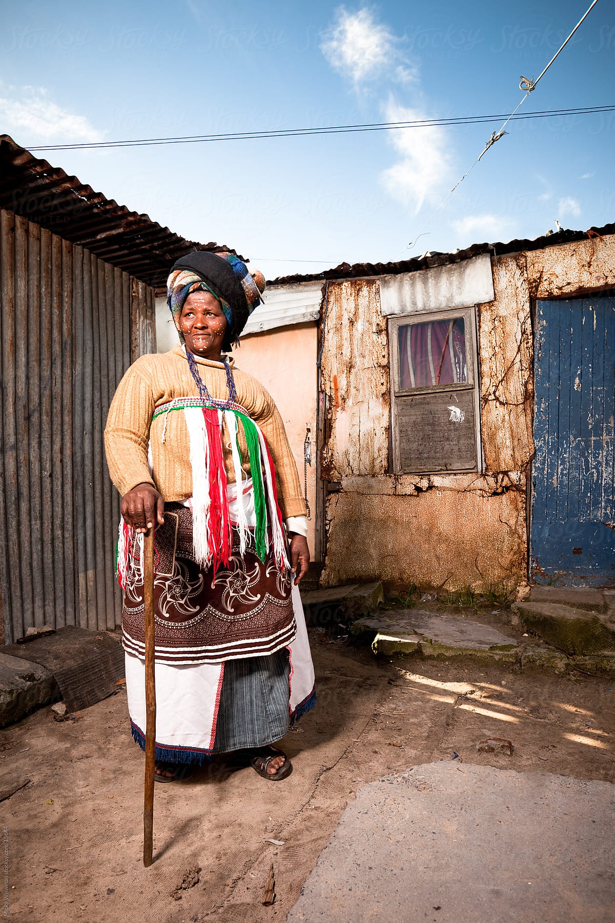 Xhosa Township Woman