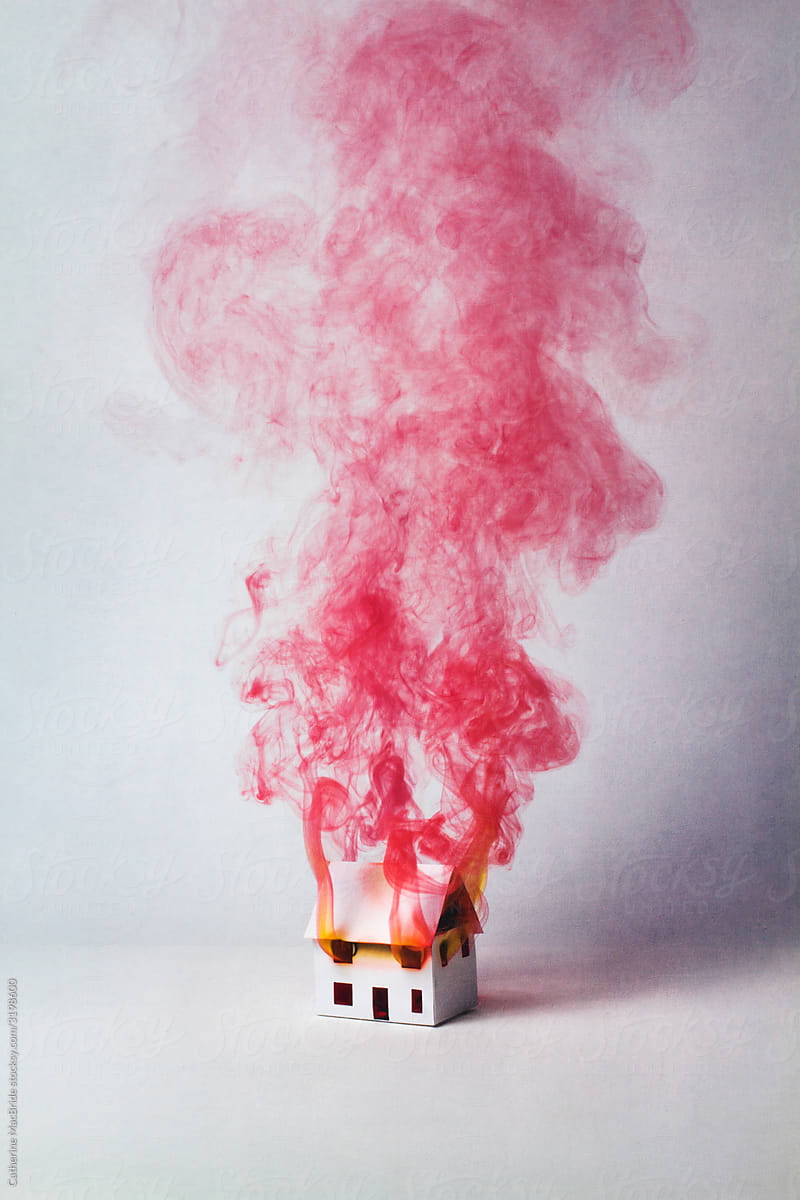 red smoke cloud tumblr