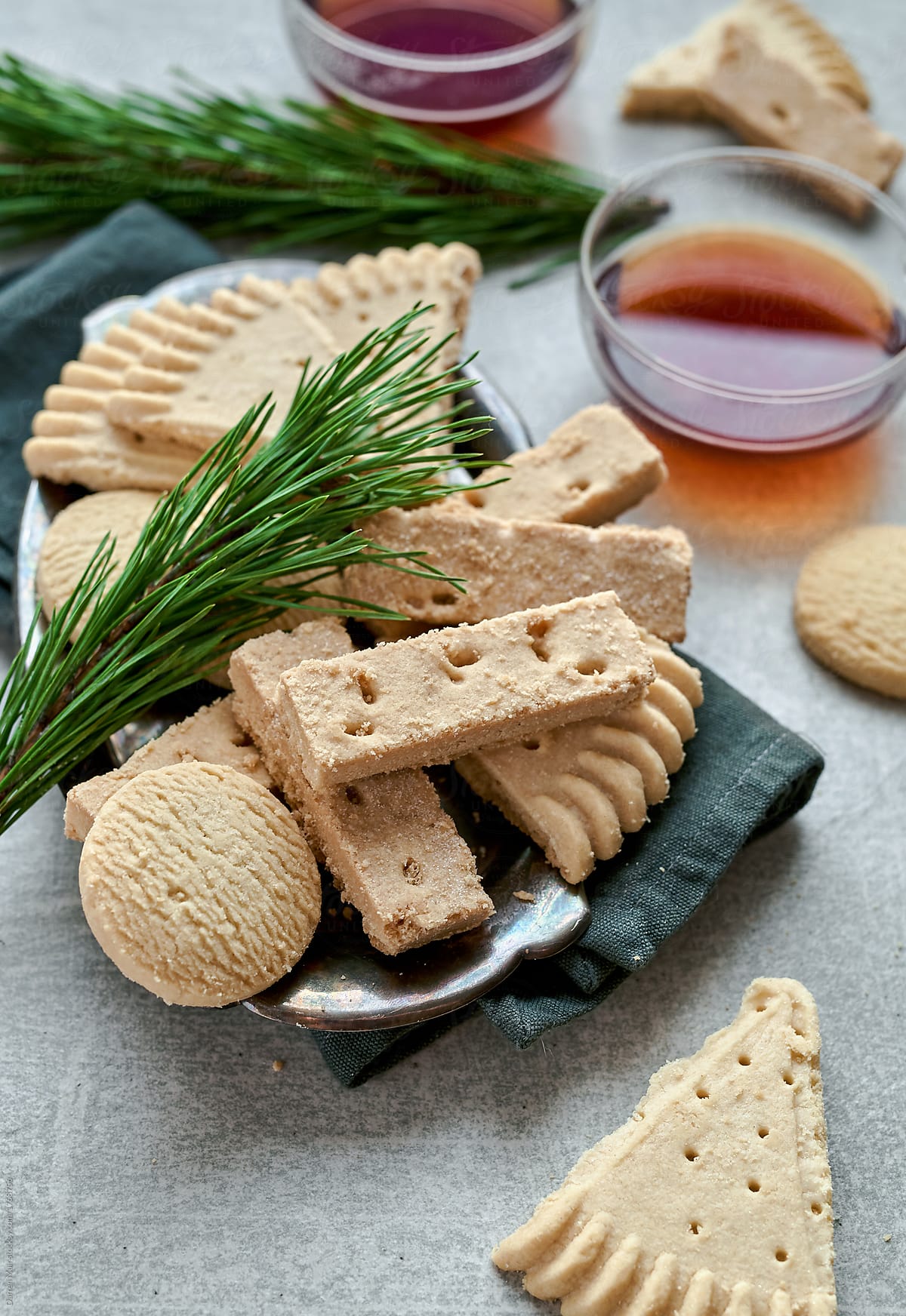 Shortbread Traditional Scottish Shortbread Cookies For Christmas Or The New Year By Darren Muir Scottish Shortbread