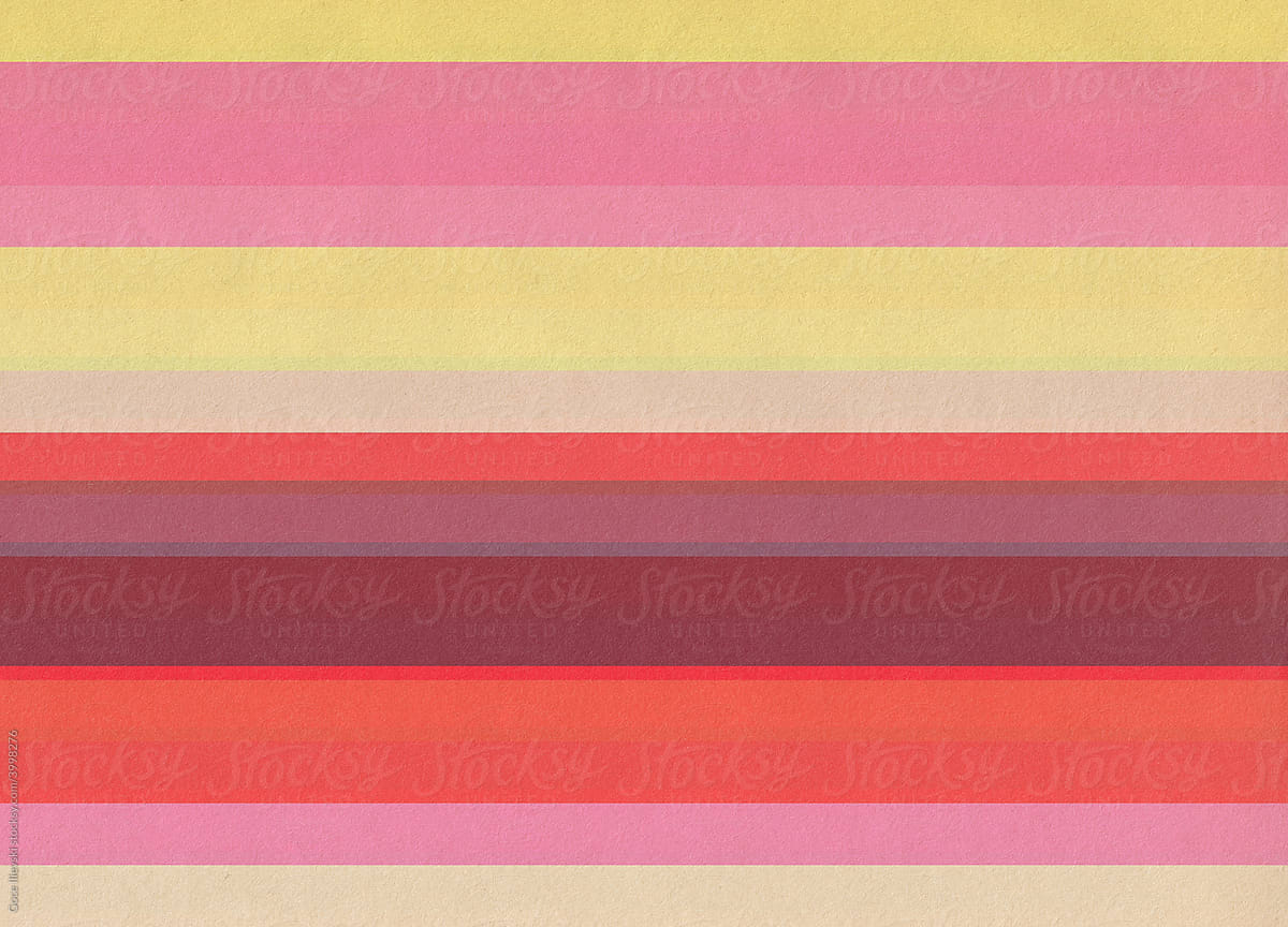 Light Red And Yellow Stripes Background