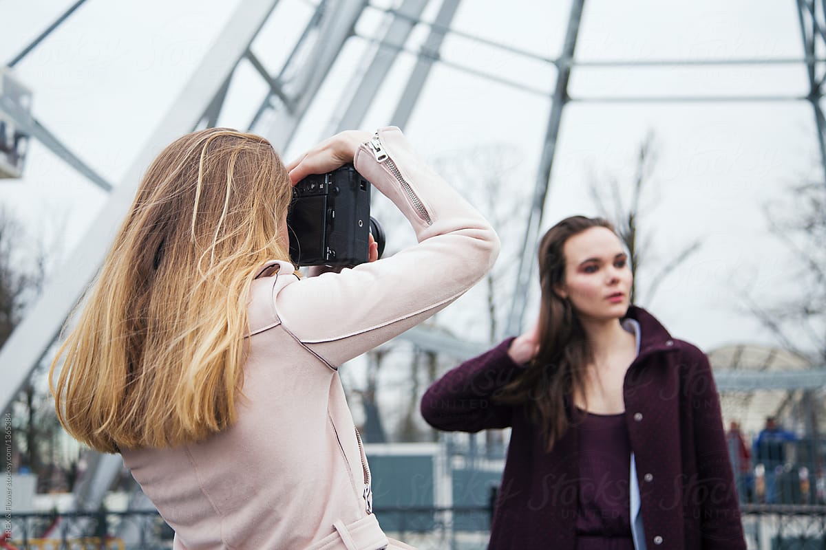 Photographer Shooting A Girl By Stocksy Contributor Danil Nevsky