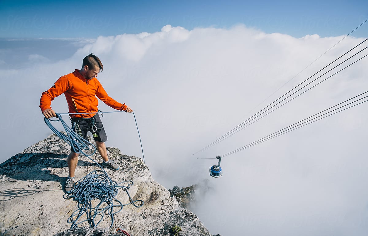 Mountain Climber By Stocksy Contributor Juno Stocksy
