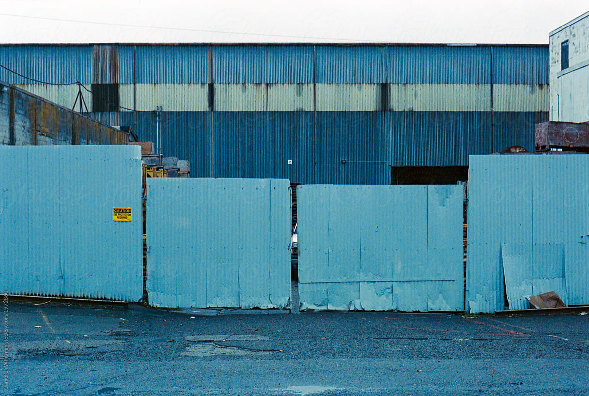 Blue Corrugated Shop