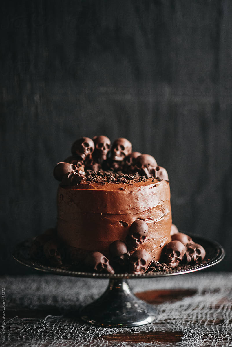 Chocolate Halloween Cake
