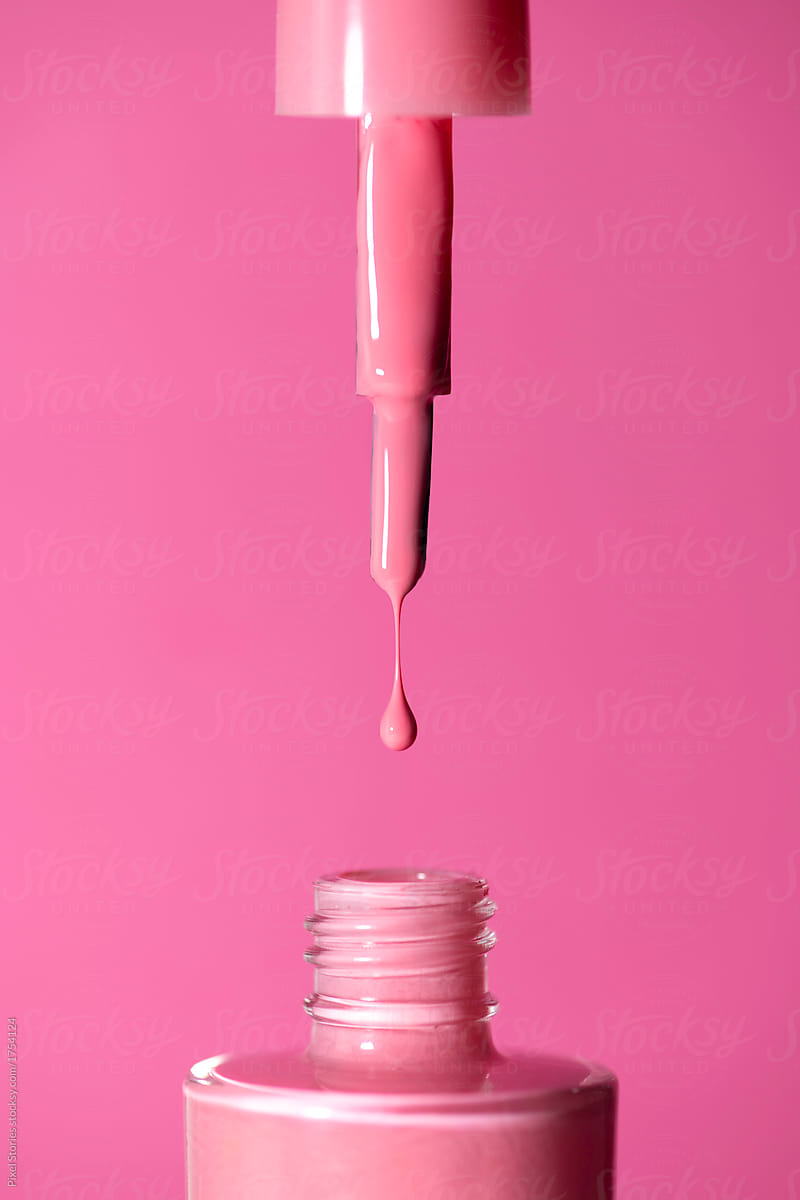 40+ Nail Polish Dripping From Brush Into Bottle On White Background Stock  Illustrations, Royalty-Free Vector Graphics & Clip Art - iStock