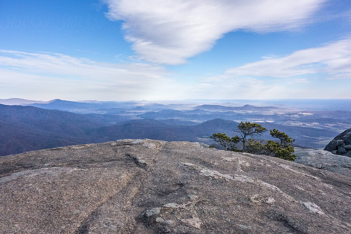 Mountain Top View from Old Rag Summit