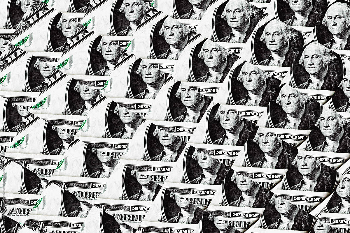 Benjamin Franklin money art