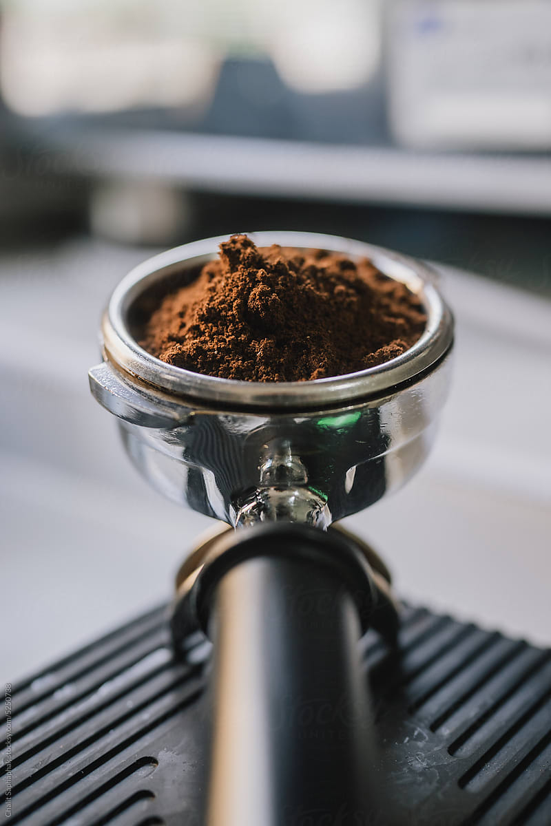 Ground Arabica coffee