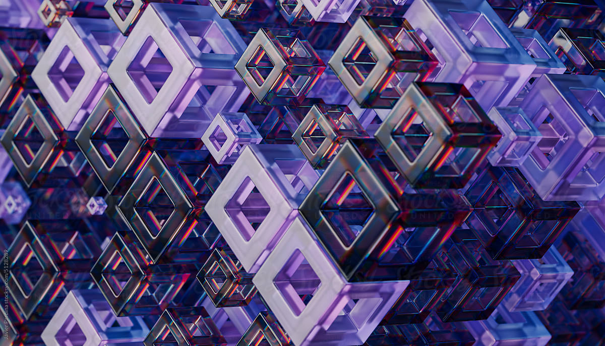 Abstract cubes
