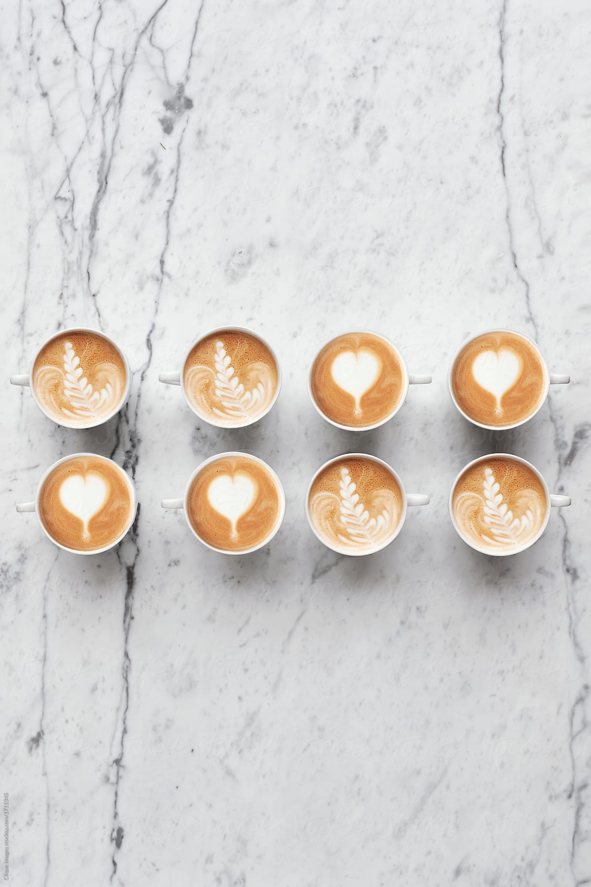 Wonderful latte art