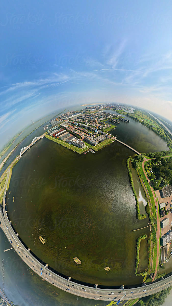 Amsterdam artificial floating islands, nature conservation refuge