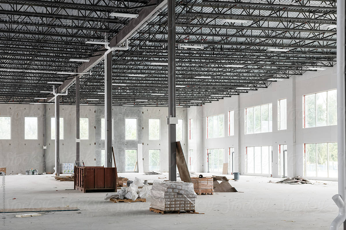 Warehouse Space Under Construction