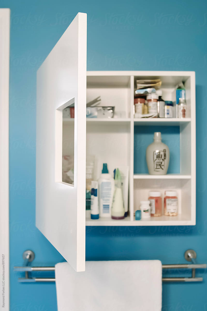 Medicine Cabinet in Bathroom