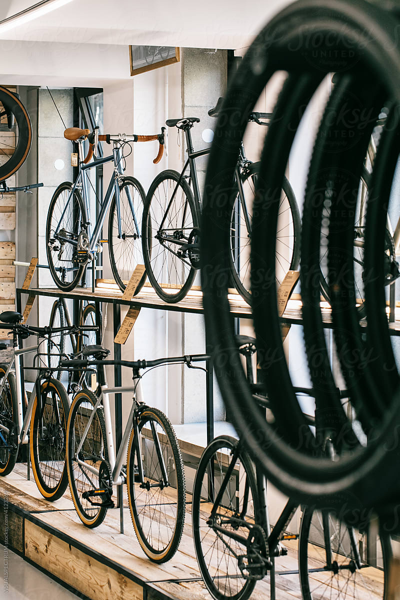 New Bikes in Bicycle Store