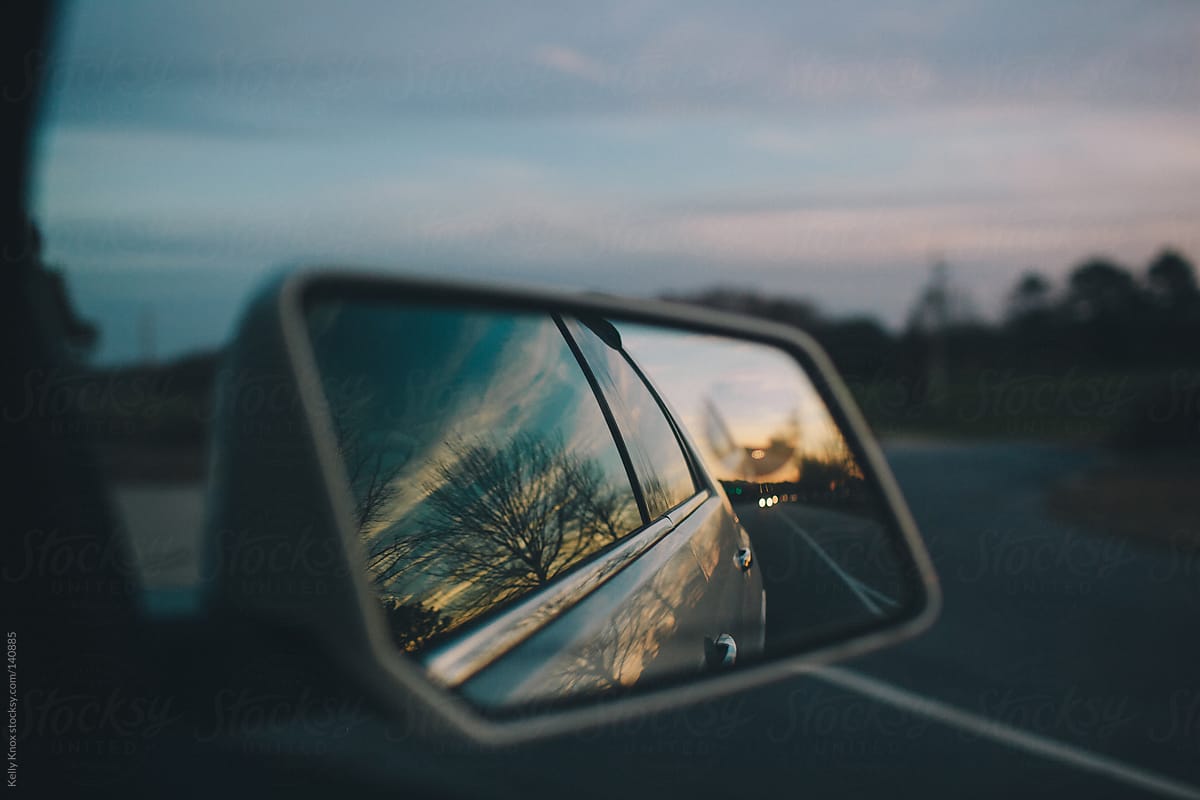 side view mirror reflections