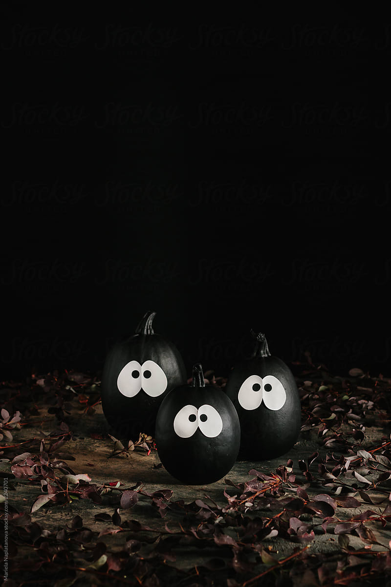 No-Carve Halloween Pumpkins