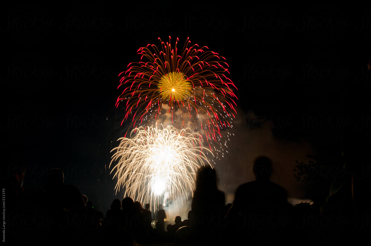 Canada Day fireworks celebration