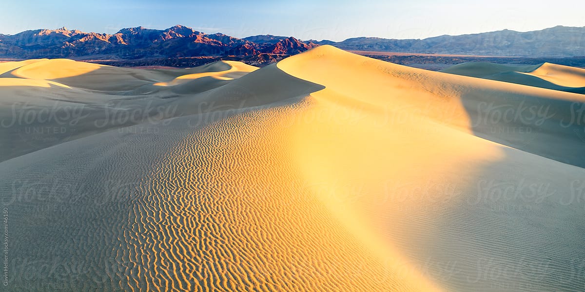 Sand dunes, Death Valley, California, USA, North America