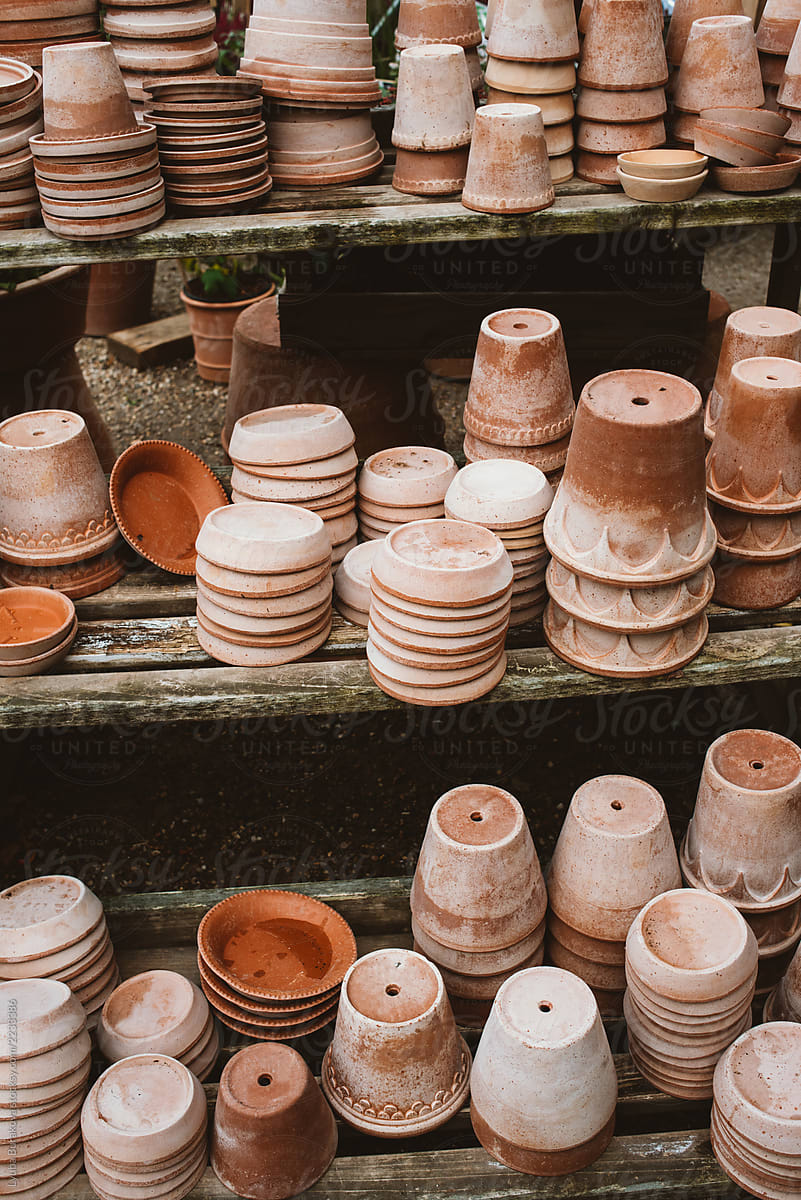 Plant pottery pots