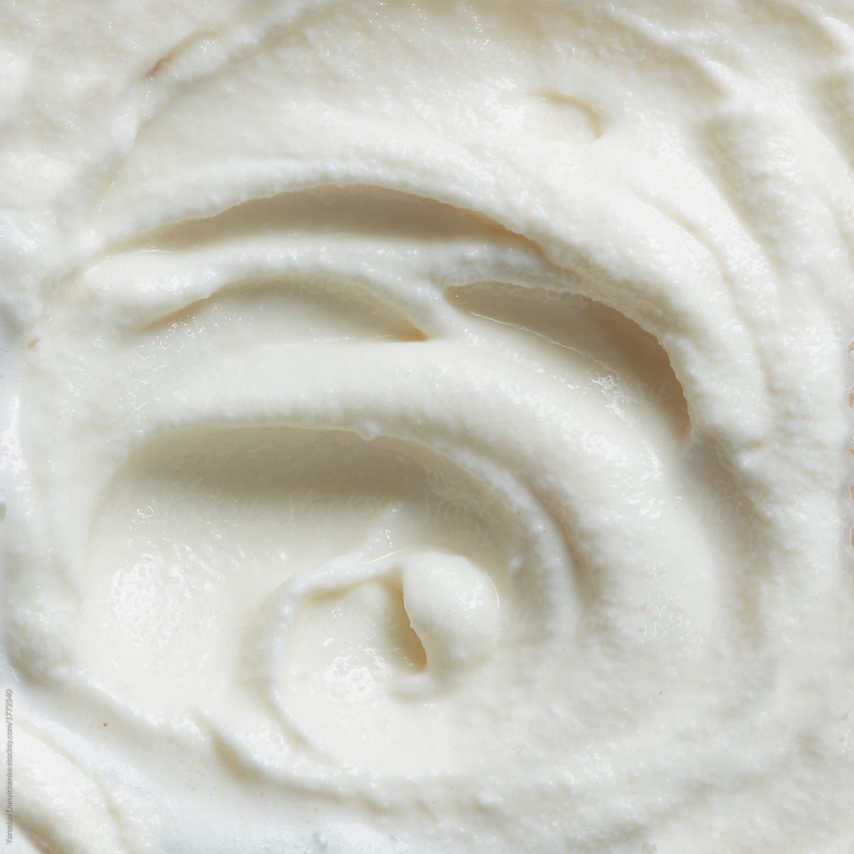 ice cream texture macro background