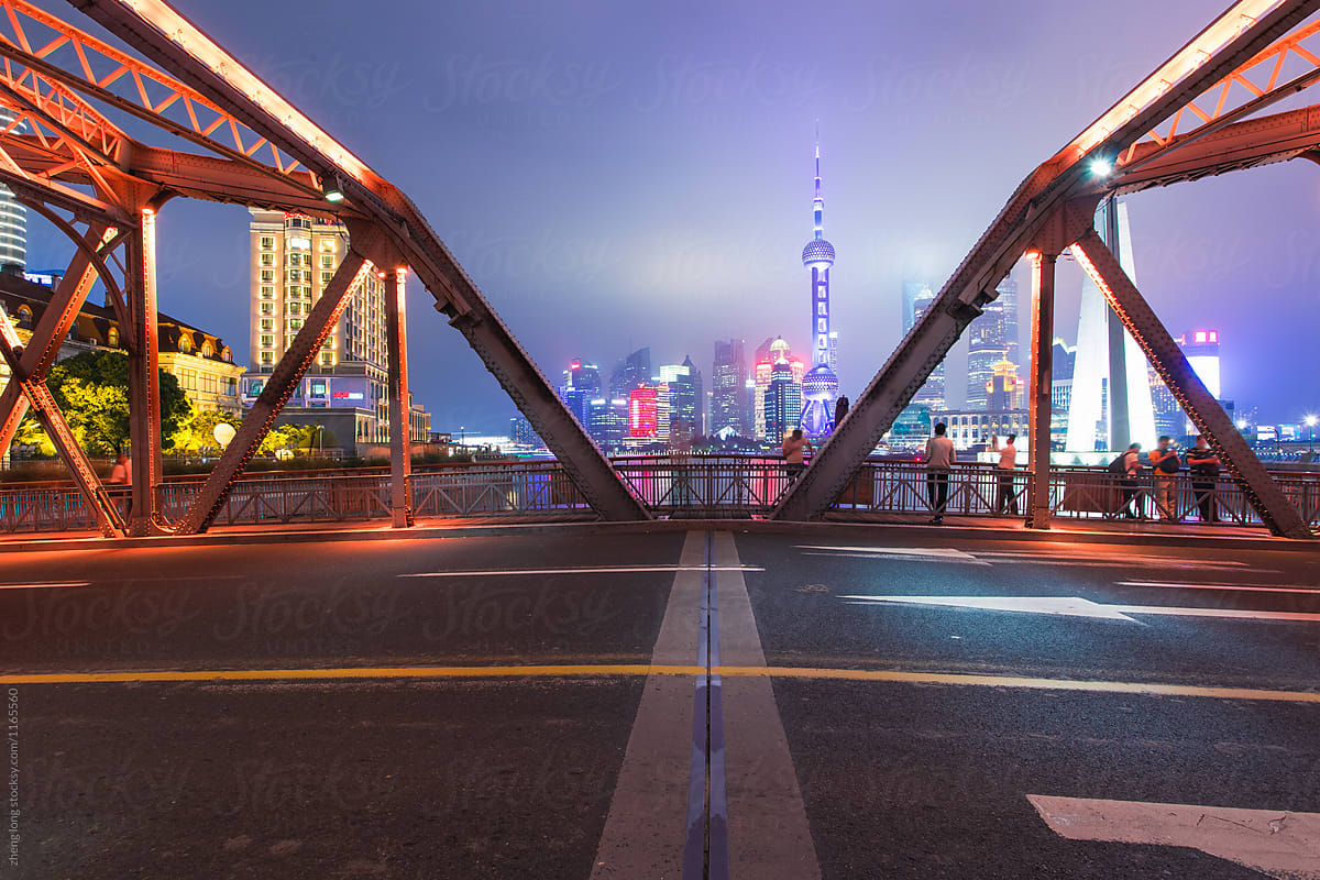 garden bridge of Shanghai